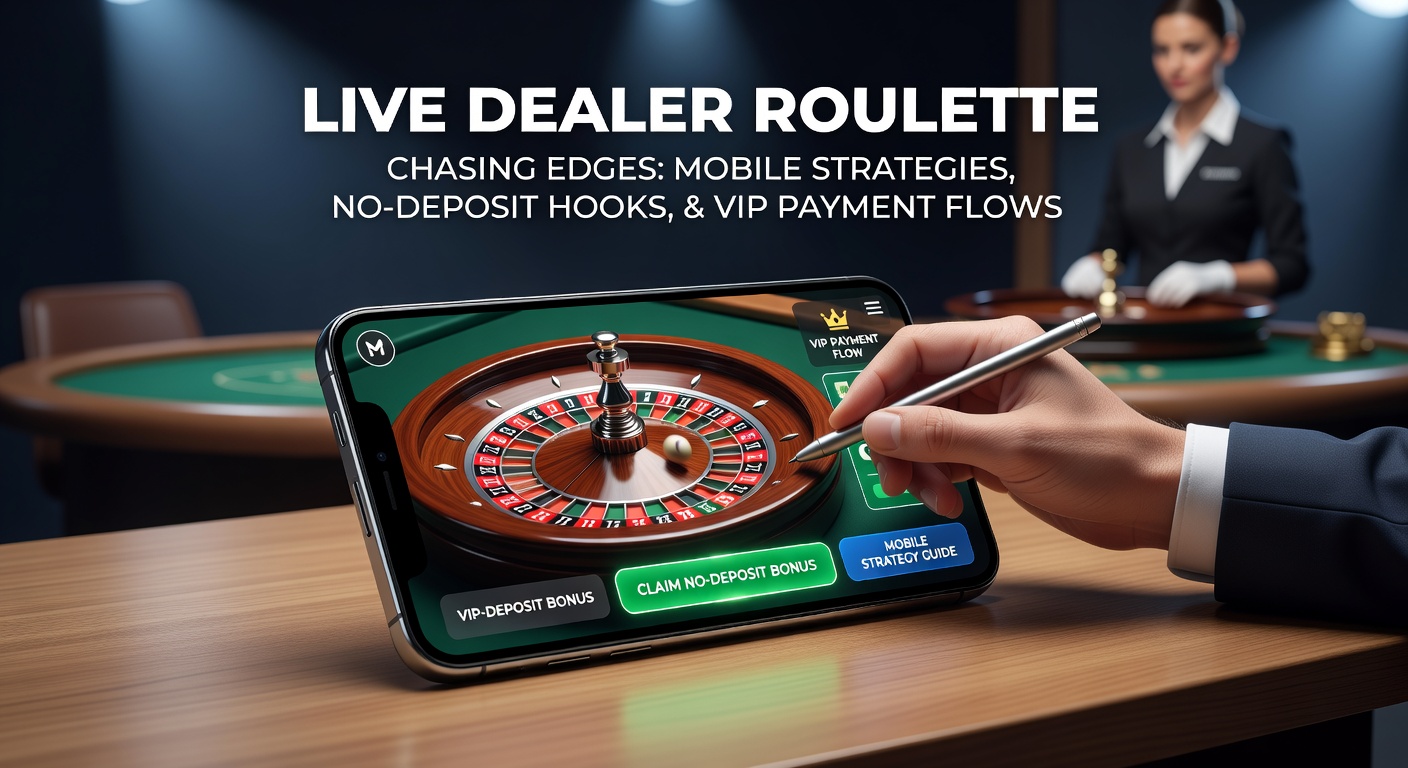 Live dealer roulette table streamed to a mobile device, showing wheel spin and betting interface