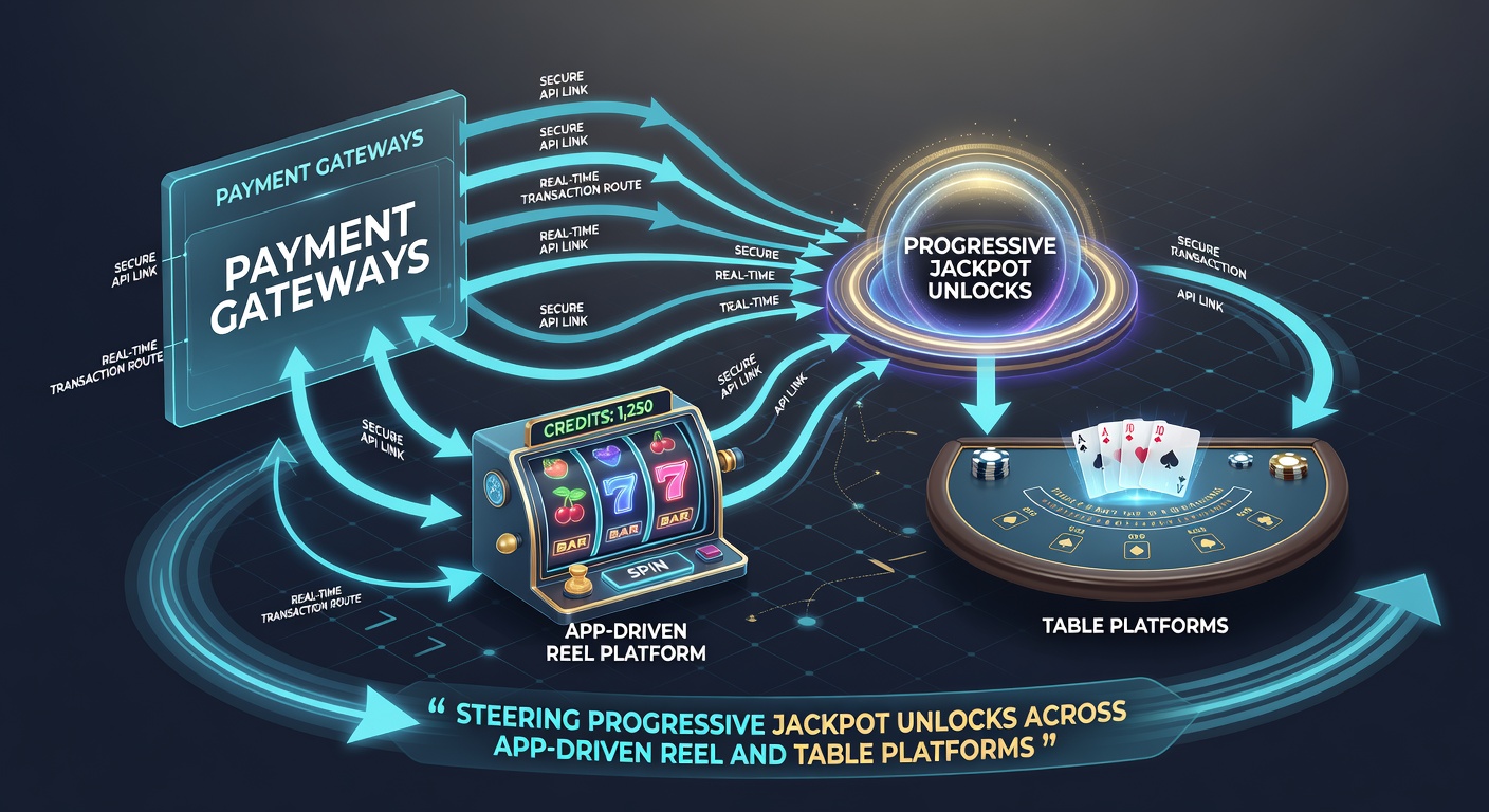 Secure transaction flow diagram illustrating gateway connections to progressive jackpot systems in gaming apps